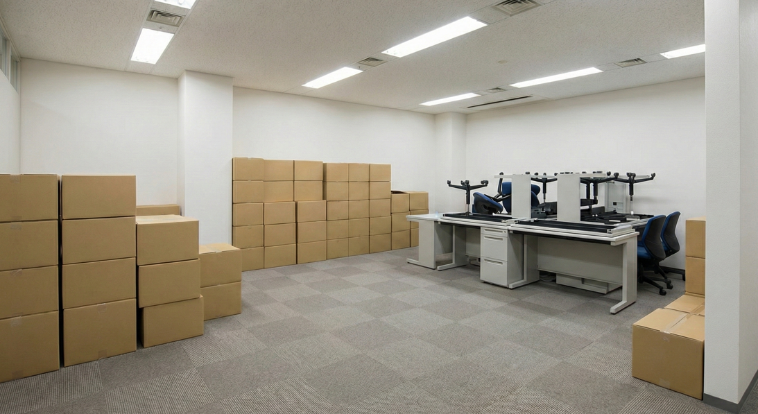 明渡し完了後の室内